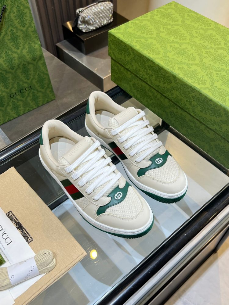 Gucci Distressed Screener sneaker ‌Matching shoes