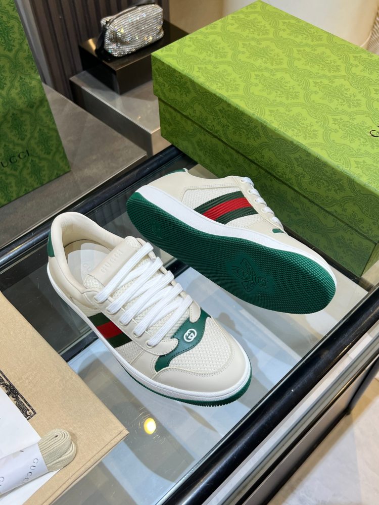 Gucci Distressed Screener sneaker ‌Matching shoes