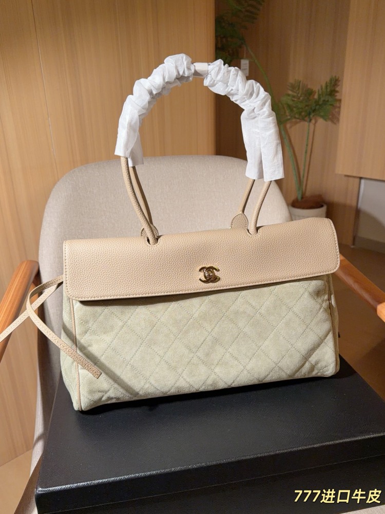 Chanel 26S Suede Baguette Bag Cowhide Tote Bag With Large Capacity Size 37×24×14CM