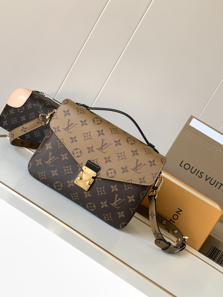 Louis Vuitton Pochette Métis Monogram Canvas Crossbody Bag M44875 | LV Classic Metis Messenger Handbag