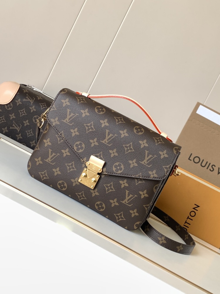 Louis Vuitton Pochette Métis Monogram Canvas Crossbody Bag M44875 | LV Classic Metis Messenger Handbag