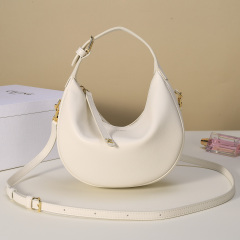 Cream White Grained Calfskin