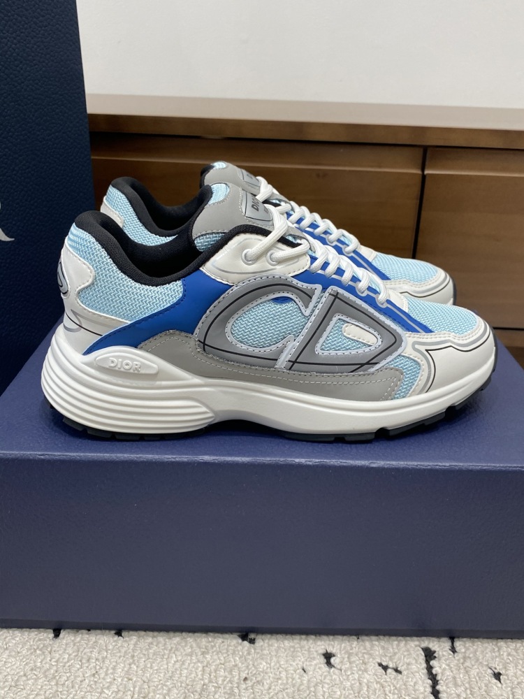 Dior B30 Sneakers, Mesh Reflective Line Low Top Casual Dad Shoes For Men Women