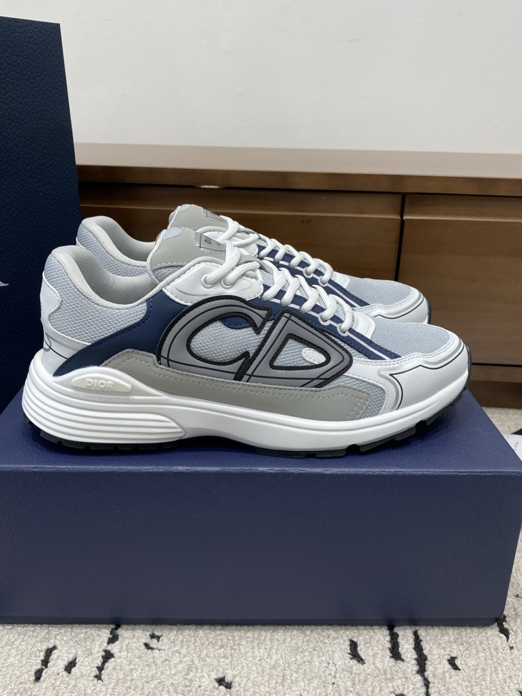 Dior B30 Sneakers, Mesh Reflective Line Low Top Casual Dad Shoes For Men Women