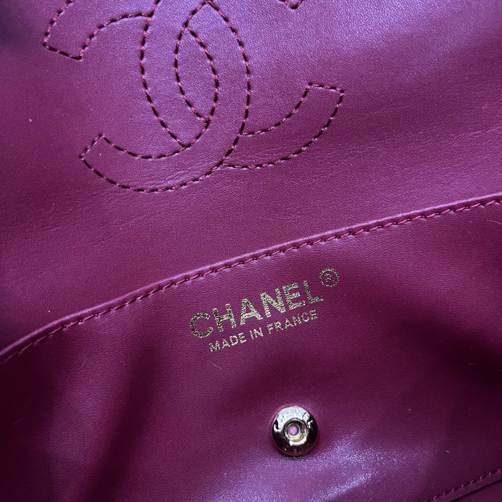 Chanel Classic Flap Mini Rectangular Bag, Grained Leather Handbag With Top Handle & Detachable Crossbody Strap