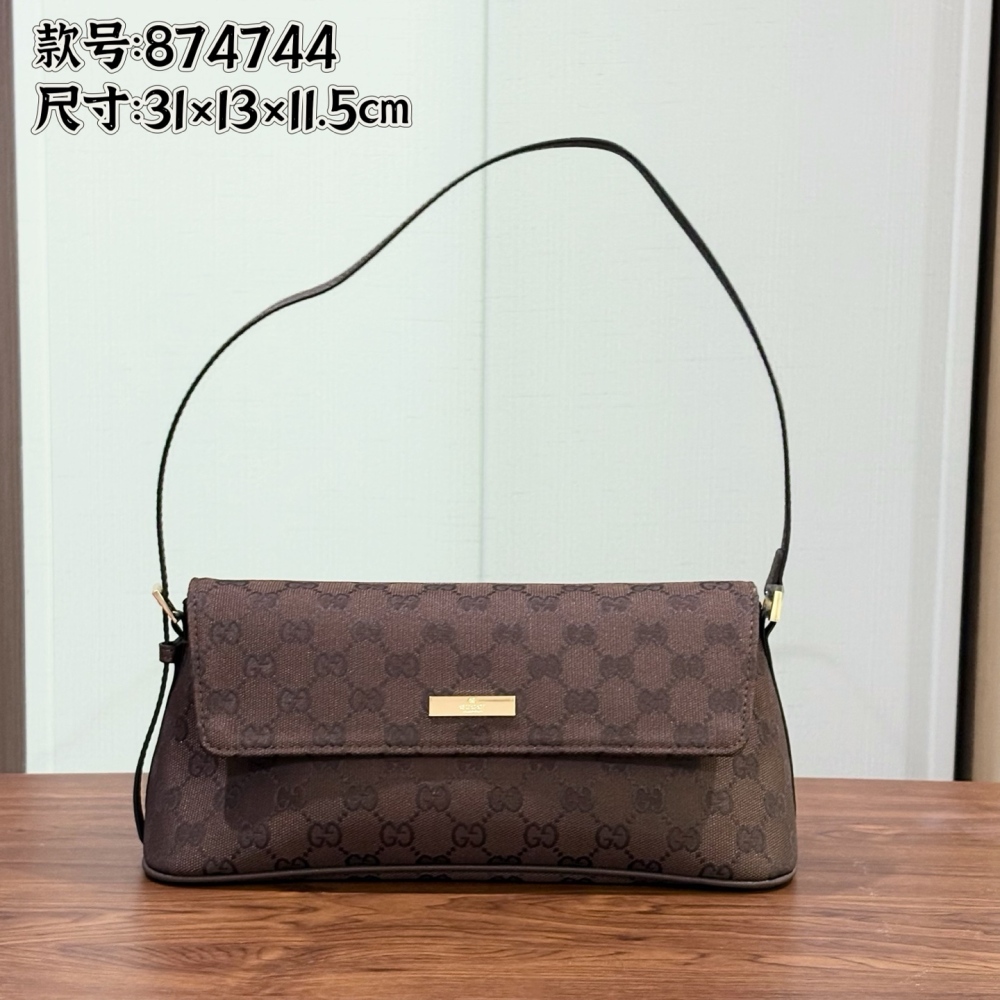 Gucci Madison shoulder bag 874744 Deep Chestnut
