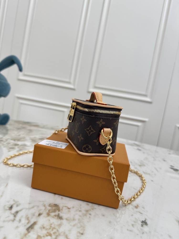 Louis Vuitton Nice Mini Vanity Case Chain Crossbody Bag M03772
