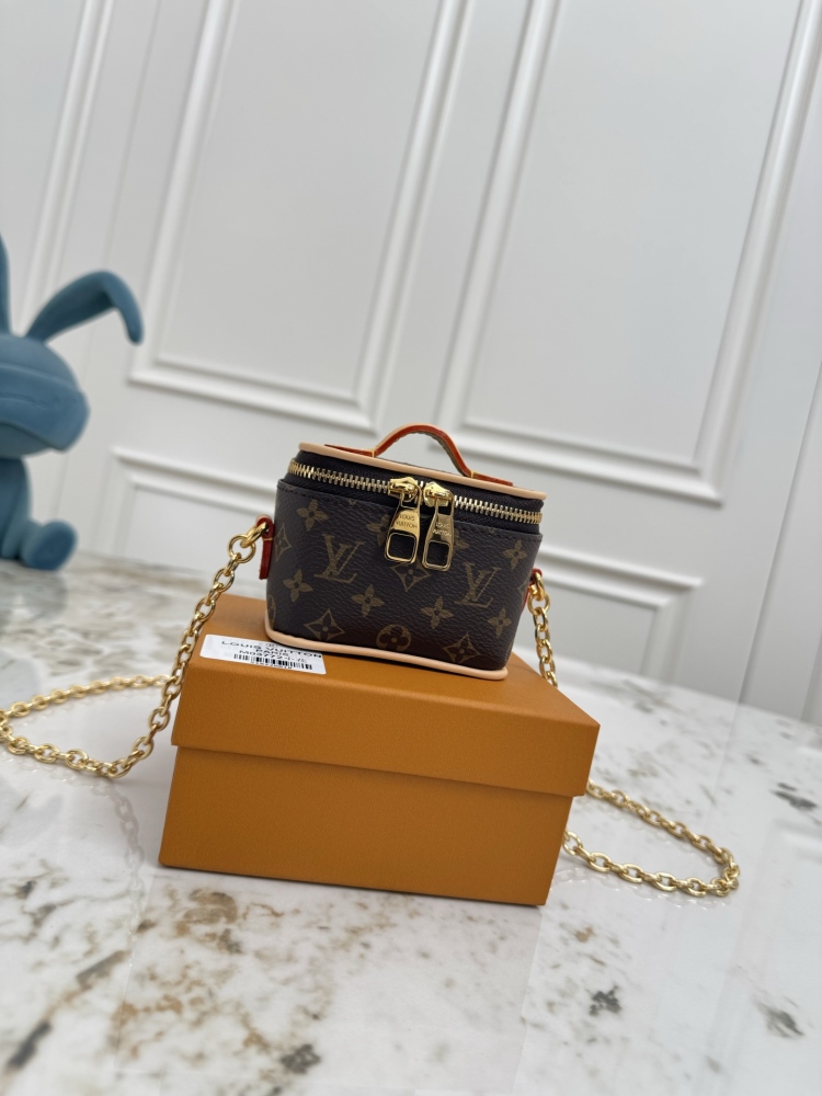 Louis Vuitton Nice Mini Vanity Case Chain Crossbody Bag M03772