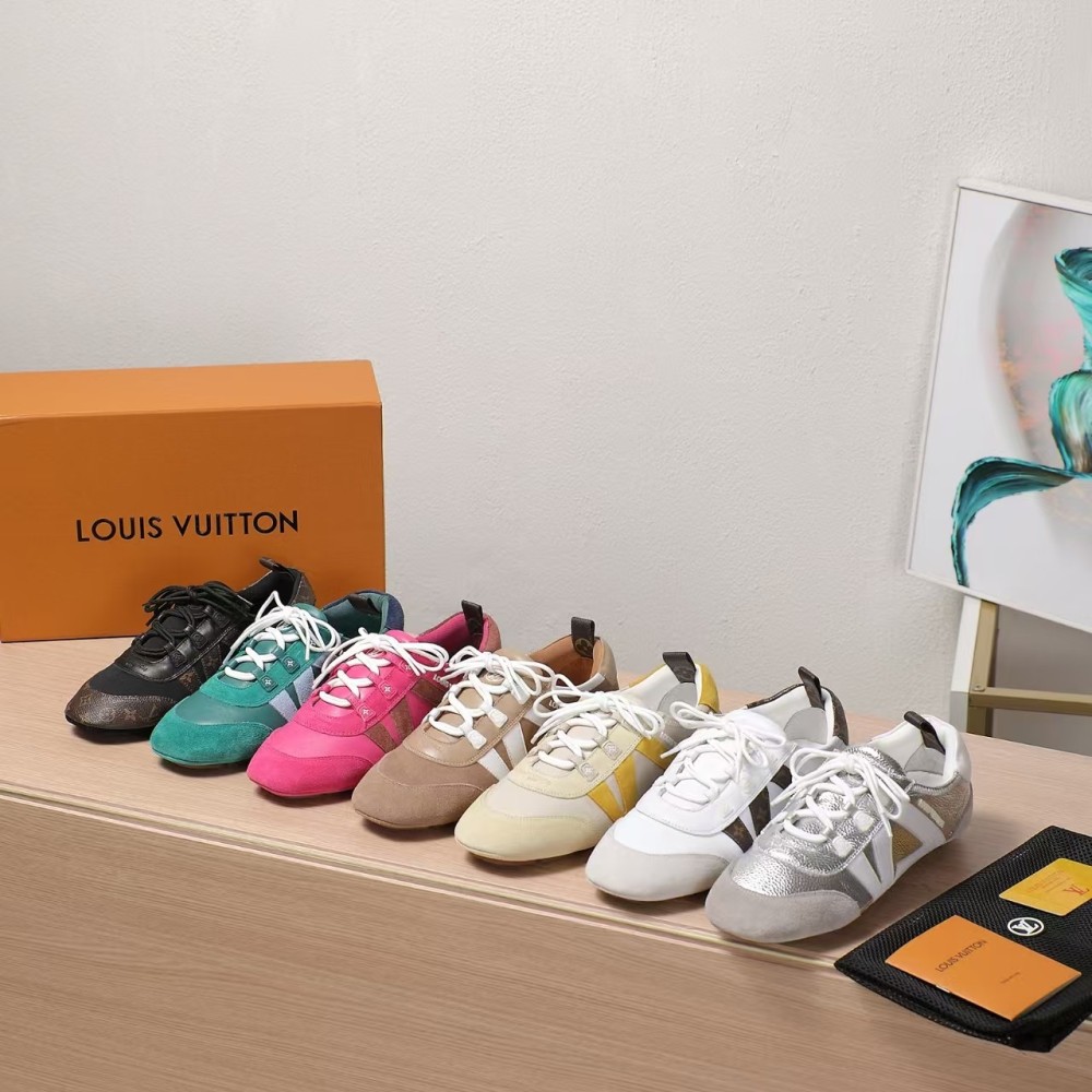 LV Sneakerian Ballet Sneakers Latest Boutique-Style Retro German Army Trainers (GAT)
