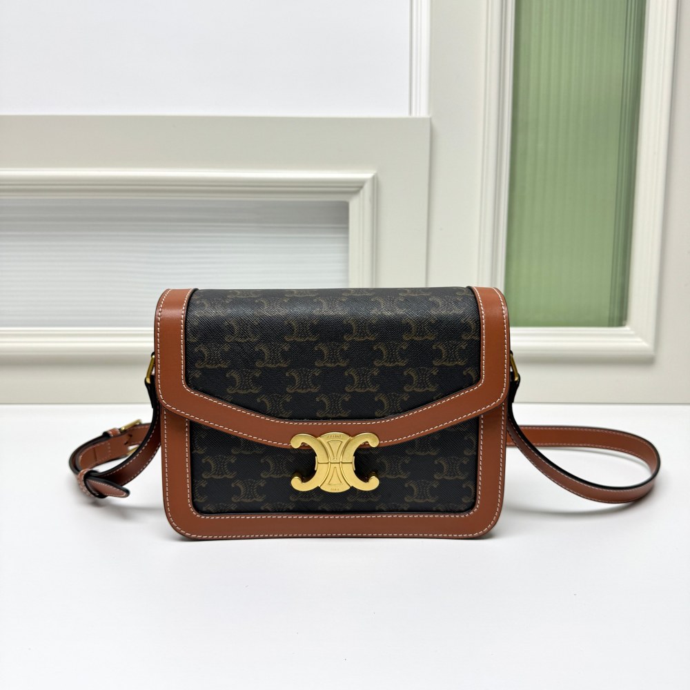 Celine Classique Triomphe Bag in Shiny Calfskin 006