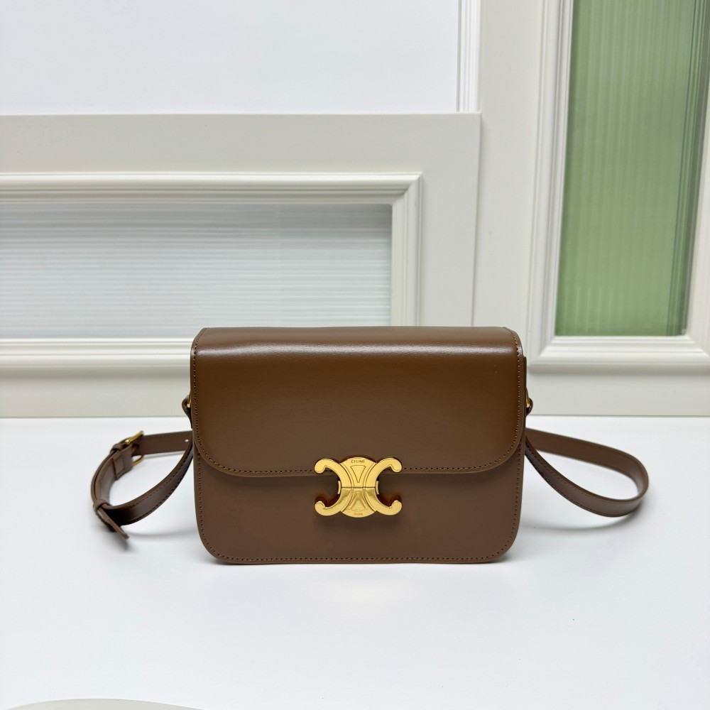 Celine Classique Triomphe Bag in Shiny Calfskin 006