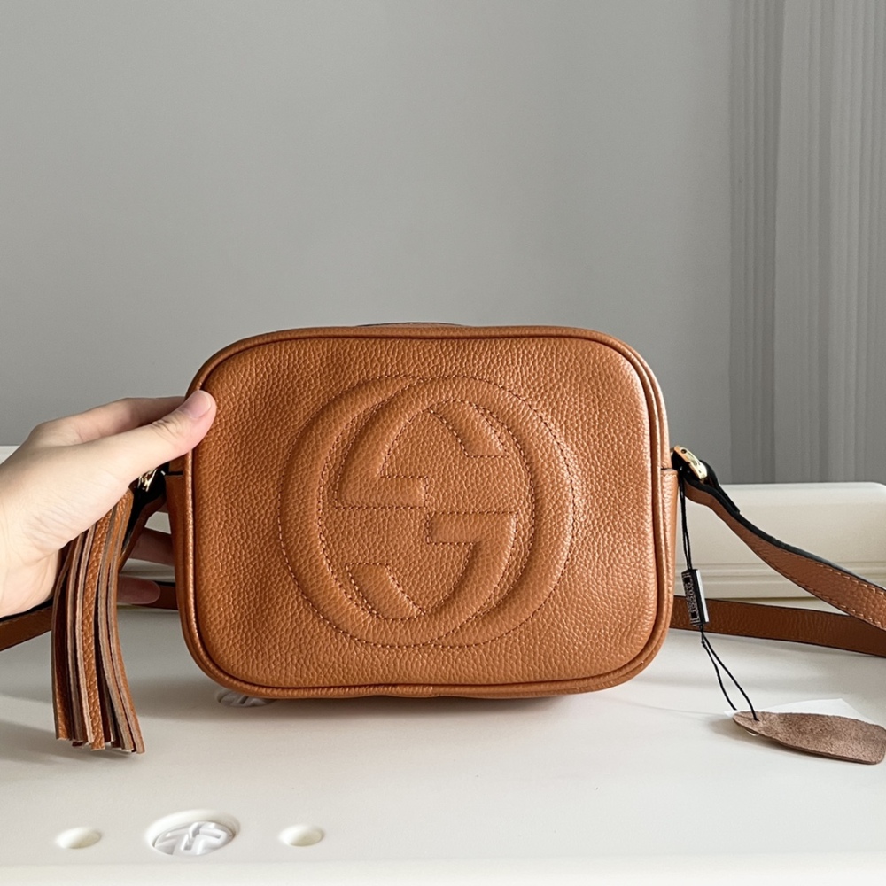 Gucci GG Disco Soho Camera Bag 308364 Brown