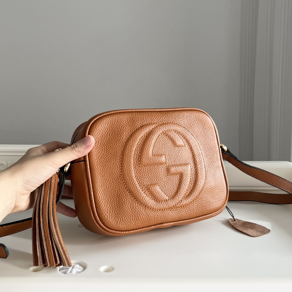 Gucci GG Disco Soho Camera Bag 308364 Brown