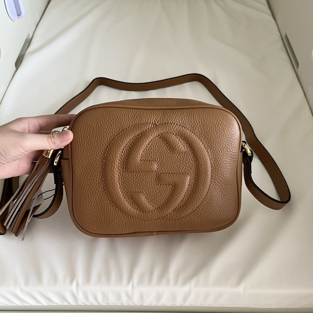 Gucci GG Disco Soho Camera Bag 308364 Brown