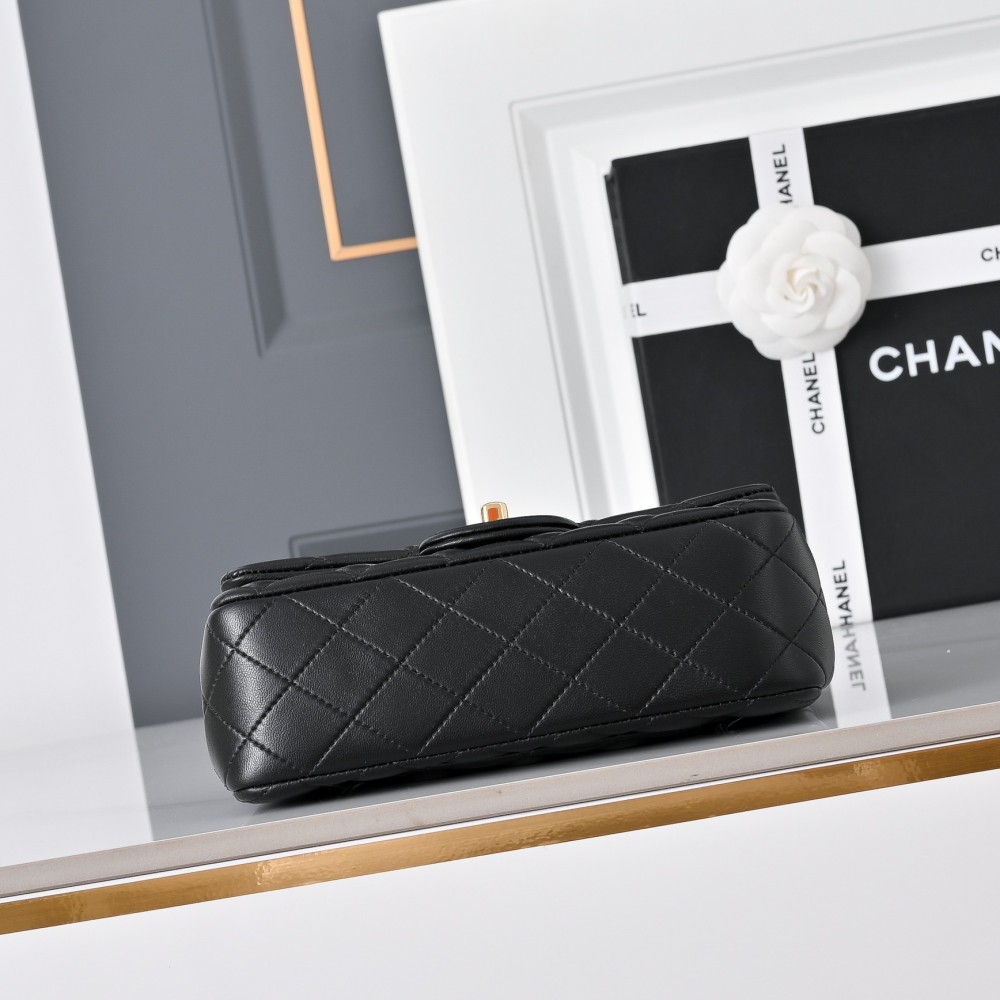 Chanel Classic Mini Rectangular Quilted Lambskin Flap Crossbody Bag