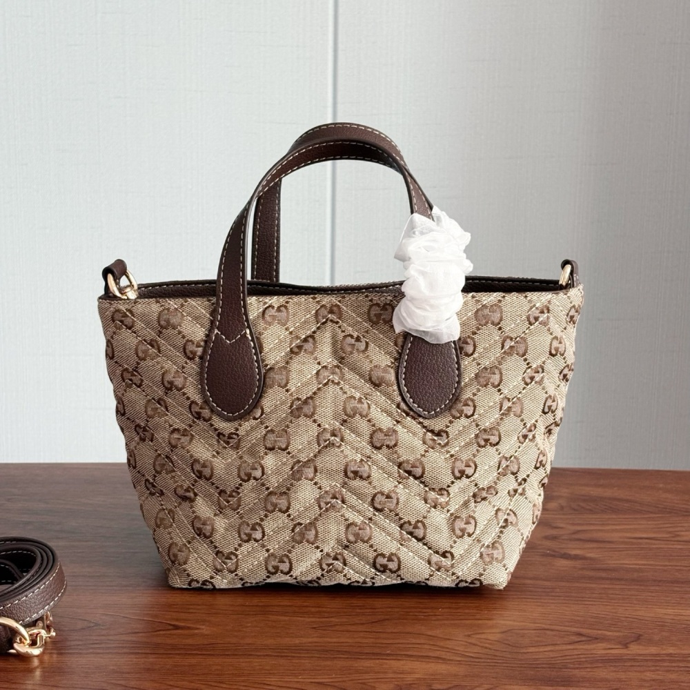 Gucci GG Marmont Tote Bag / Handbag 855391 Khaki