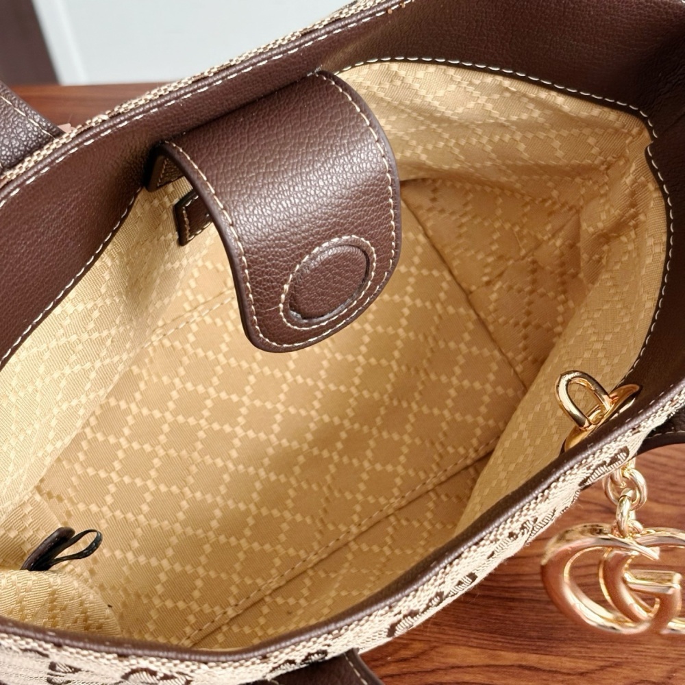 Gucci GG Marmont Tote Bag / Handbag 855391 Khaki