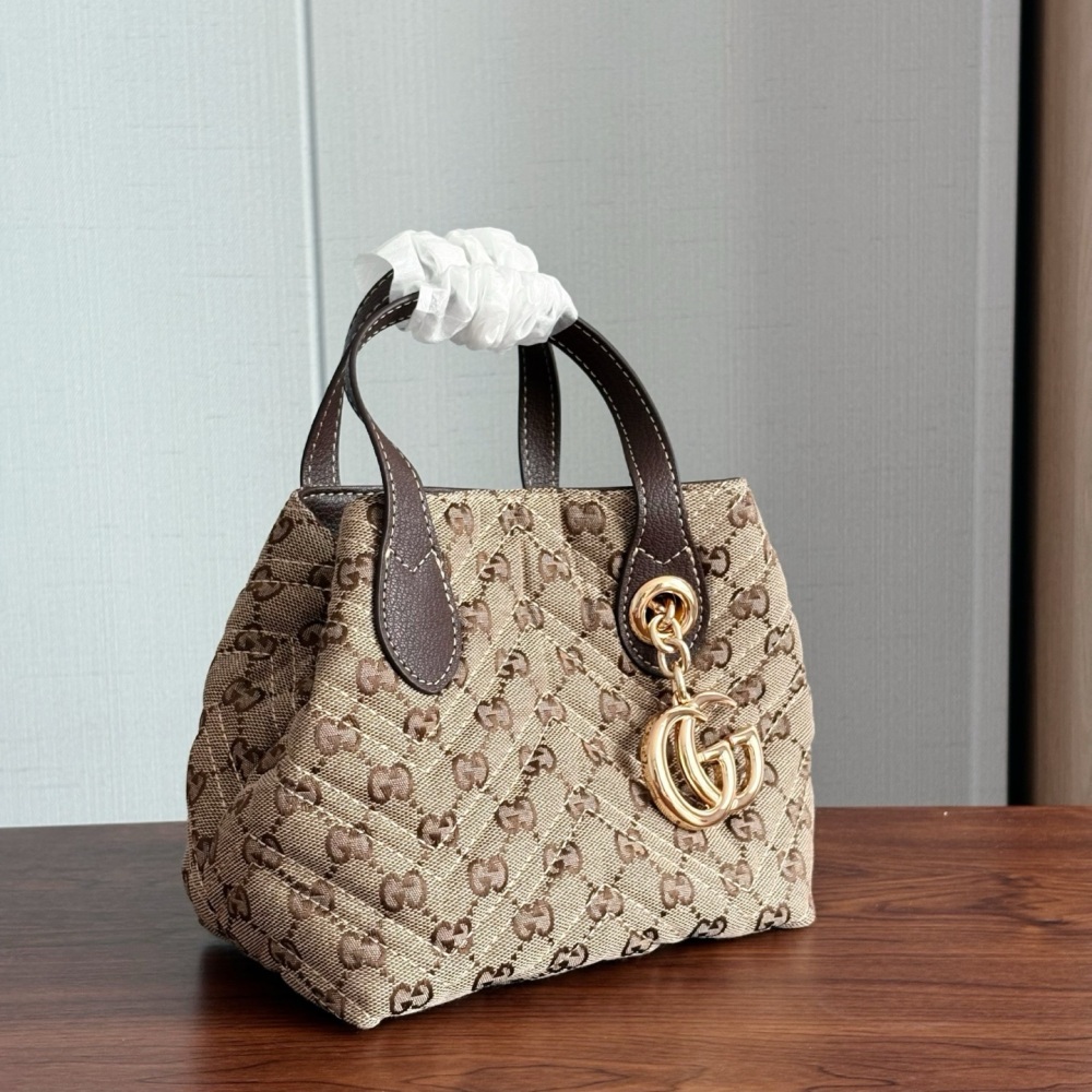 Gucci GG Marmont Tote Bag / Handbag 855391 Khaki