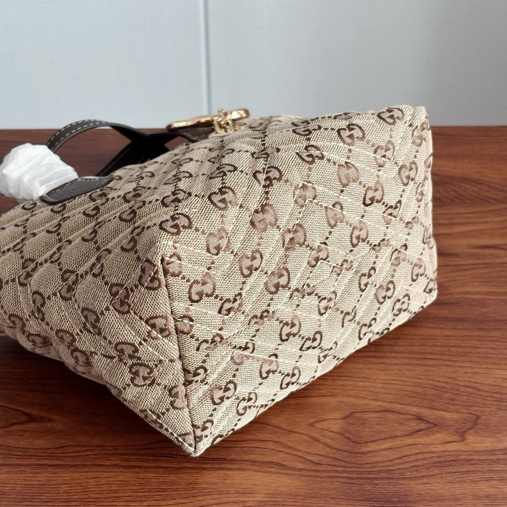Gucci GG Marmont Tote Bag / Handbag 855391 Khaki