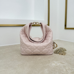Ballet Pink Cannage Lambskin