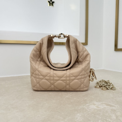 Beige Cannage Lambskin