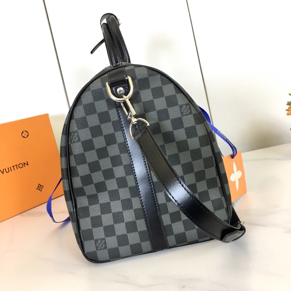 LV Keepall Bandoulière Damier Graphite M41416