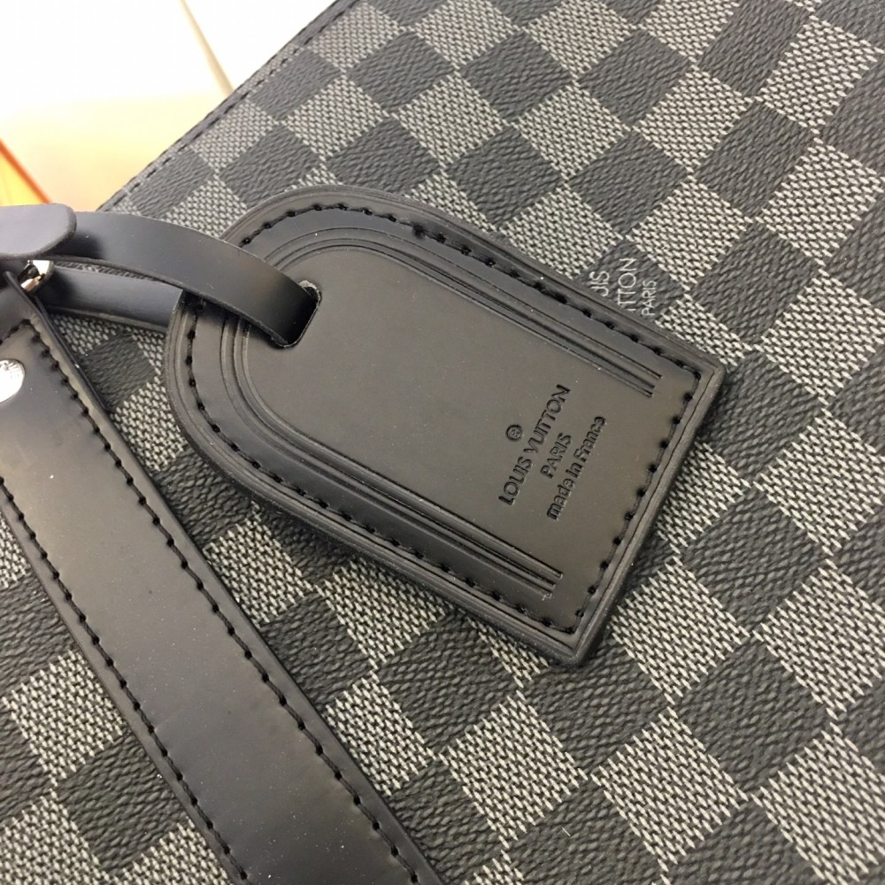 LV Keepall Bandoulière Damier Graphite M41416