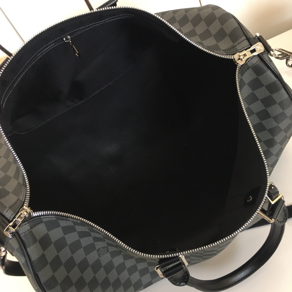 LV Keepall Bandoulière Damier Graphite M41416