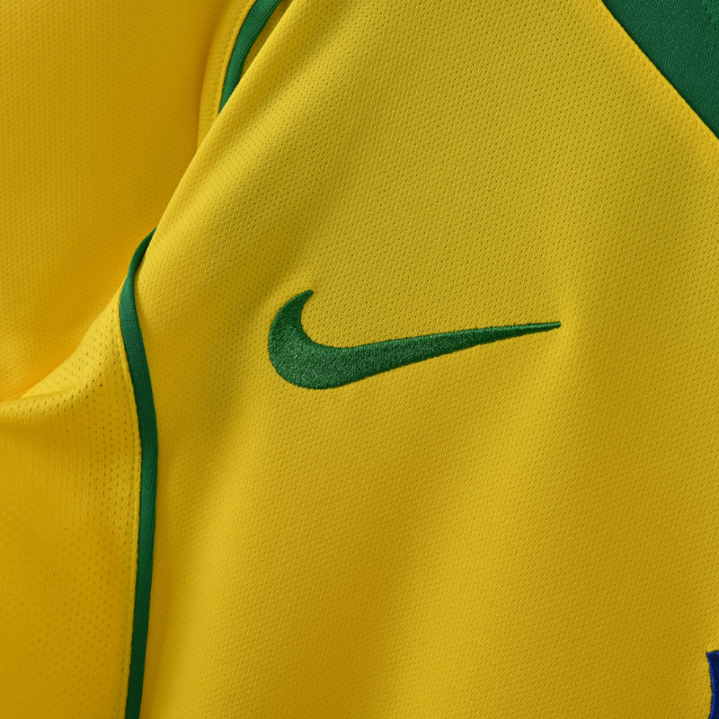 2004 brazil home soccer jerseys