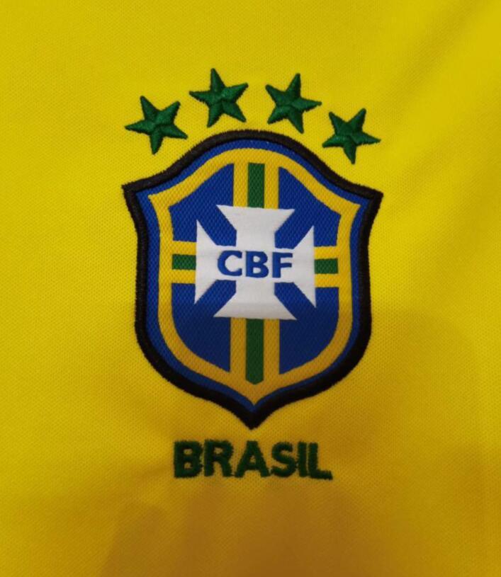1998 Brazilian Ronaldo No. 9 football jersey, Rivaldo No. 10 short-sleeved suit, breathable and quick-drying new.