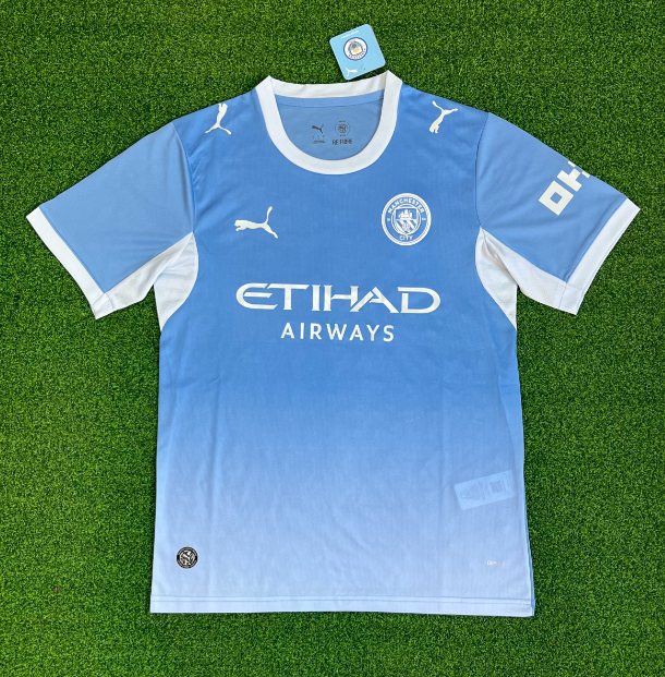 2627 Manchester City home kit #9 Haaland #17 De Bruyne #47 Foden sporting football jersey