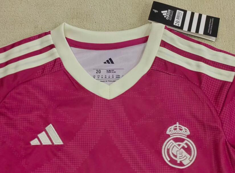 2627 New Season Children's Real Madrid Modric Jersey Away Champions League Mbappe Vinicius Schellingham Real Madrid