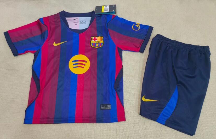 2026-2027 Barcelona children's football jersey, home team, number 10 Yamal jersey, number 8 Pedri, number 11 Rafinha football jersey