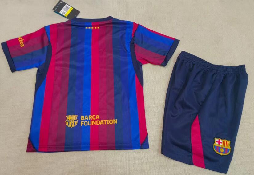 2026-2027 Barcelona children's football jersey, home team, number 10 Yamal jersey, number 8 Pedri, number 11 Rafinha football jersey