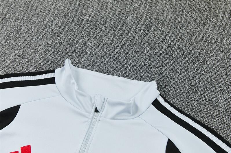 2627 Liverpool Light Grey Half-Drape Adult Long-Sleeve Football Training Suit Set Children's Printed Custom Jersey