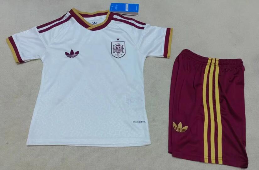 2026 Spain Children's Jersey, Away Jersey for Yamal, Pedriga, Violmo, Zubbi, Mendy