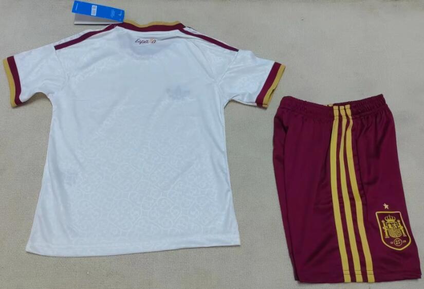 2026 Spain Children's Jersey, Away Jersey for Yamal, Pedriga, Violmo, Zubbi, Mendy