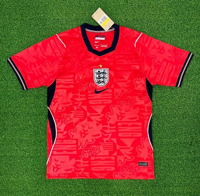 2026 World Cup England Red Kit Harry Player Version Football Jersey Quick-drying Short-sleeved T-shirt