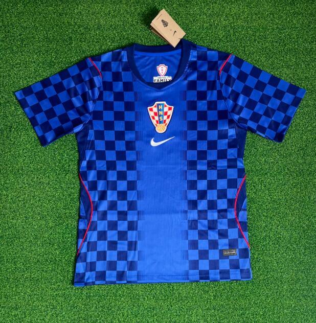 2026 Croatian national team home short-sleeved jersey, player fan version, match sports adult football uniform
