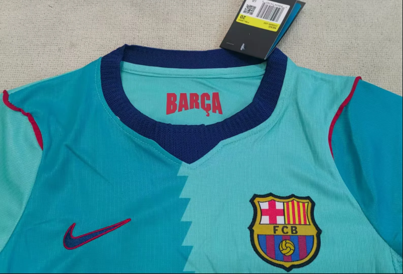 2026-27 season Barcelona Messi No. 10 Yamal jersey, children's football jersey, quick-drying sports training uniform, custom-made.