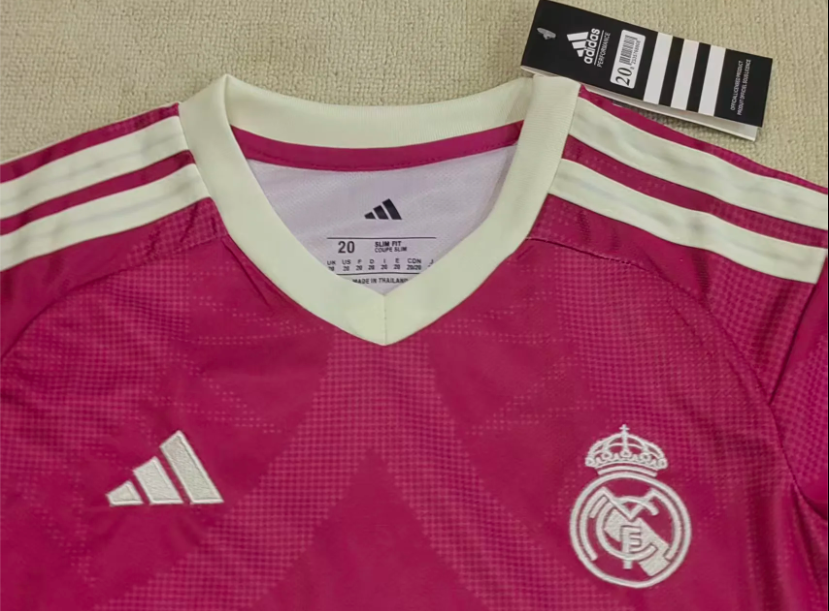 2627 Real Madrid second away jersey, number 10, Mbappe, Bellingham, Ronaldo training quick-drying football suit, custom-made.