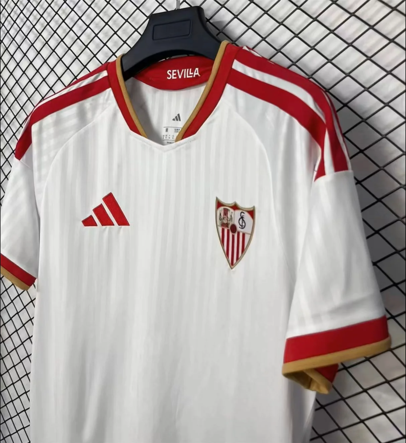 2026-2027 La Liga Sevilla jersey, number 4, Ramos football kit