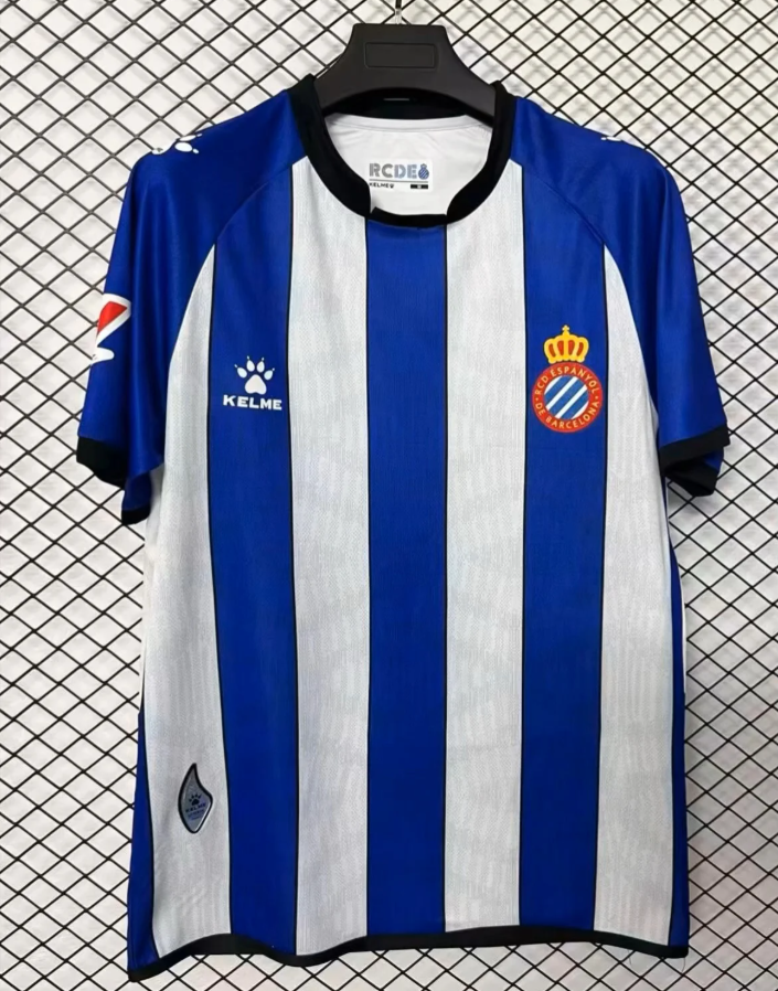 2627 Espanyol Home Stadium Blue and White S-4XL