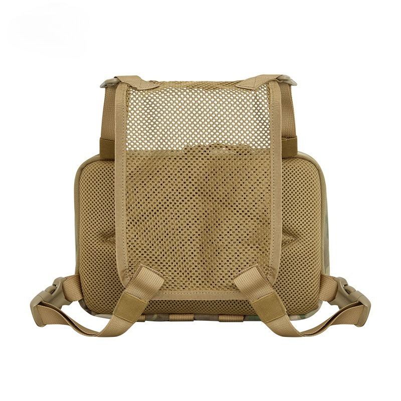 Molle detachable pistol chest bag with built-in phone pocket, chest hanging waist bag, concealed gun carrying bag,Elapid Tactical,Molle detachable pistol chest bag with built-in phone pocket, chest hanging waist bag, concealed gun carrying bag