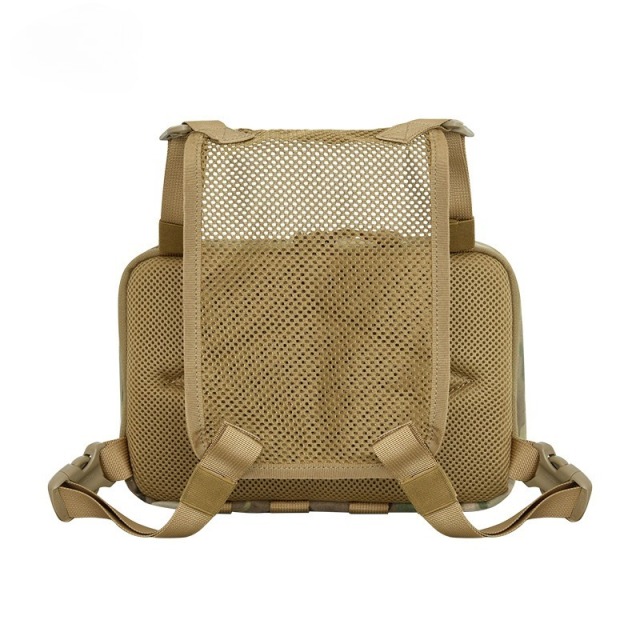 Molle detachable pistol chest bag with built-in phone pocket, chest hanging waist bag, concealed gun carrying bag,Elapid Tactical,Molle detachable pistol chest bag with built-in phone pocket, chest hanging waist bag, concealed gun carrying bag