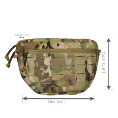 Tactical bag nylon Molle multifunctional tool kit miscellaneous bag, tactical vest bag,abdominal bag,Elapid Tactical,Tactical bag nylon Molle multifunctional tool kit miscellaneous bag, tactical vest bag,abdominal bag