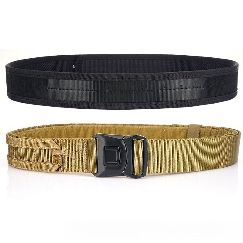 Tactical waistband Outdoor Training 125cm Tactical Belt Multi functional Molle Nylon Inner and Outer Belt Set,Elapid Tactical,Tactical waistband Outdoor Training 125cm Tactical Belt Multi functional Molle Nylon Inner and Outer Belt Set