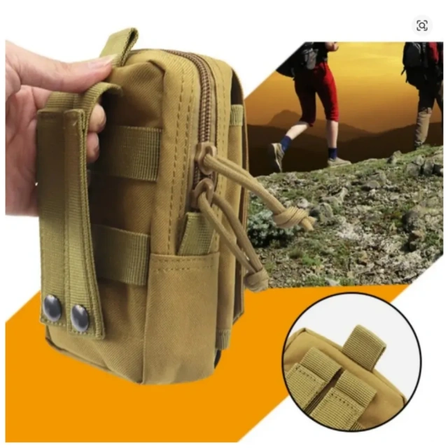 EDC Pouch Scratch Resistant Nylon Mobile Phone Bag Small Tool Bag Tactical Waist Pack For Trekking Biking,Elapid Tactical,Edc Belt Pouch Scratch Resistant Nylon Mobile Phone Bag Small Tool Bag Tactical Tactical Waist Pack For Trekking Biking