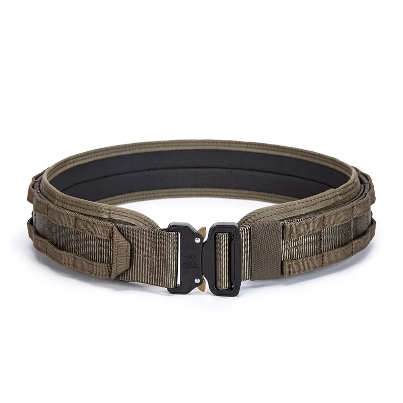 Thickened Tactical Waist Belt 3-Piece Set, CS Outdoor Multifunctional Nylon Quick Release Tactical Belt,Elapid Tactical,Thickened Tactical Waist Belt 3-Piece Set, CS Outdoor Multifunctional Nylon Quick Release Tactical Belt