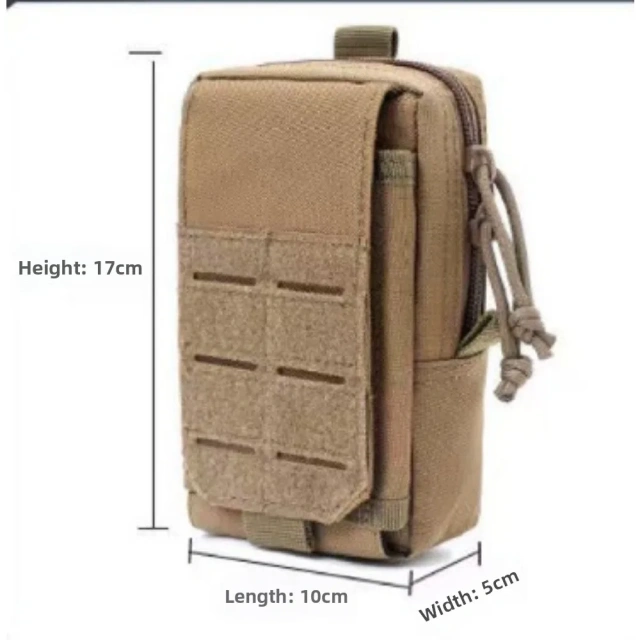 EDC Pouch Scratch Resistant Nylon Mobile Phone Bag Small Tool Bag Tactical Waist Pack For Trekking Biking,Elapid Tactical,Edc Belt Pouch Scratch Resistant Nylon Mobile Phone Bag Small Tool Bag Tactical Tactical Waist Pack For Trekking Biking